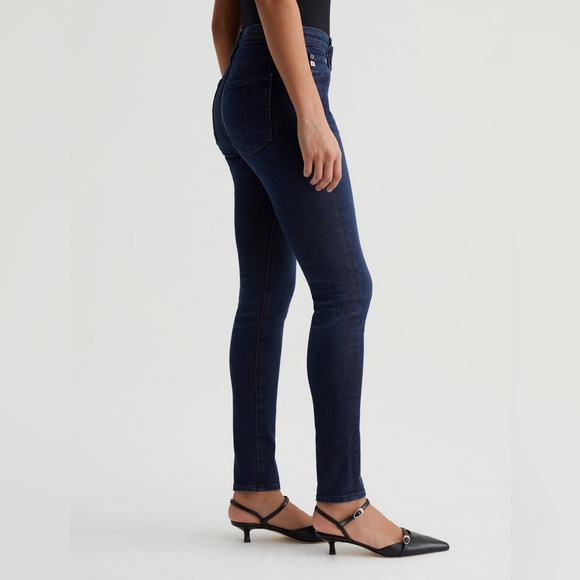 AG Adriano Goldschmied The Farrah Skinny High Rise Dark Wash Skinny Jeans Sz 26R - Picture 13 of 13